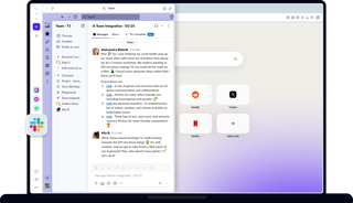 Slack dans Opera